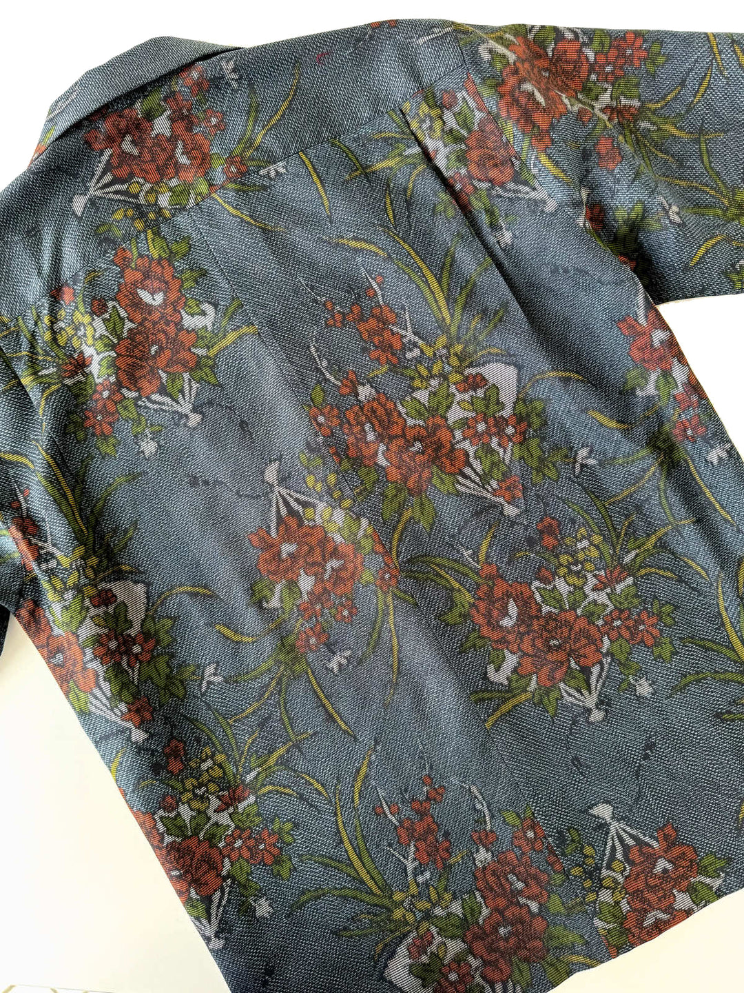 KIMONO ALOHA SHIRT "TSUMUGI" TM100013