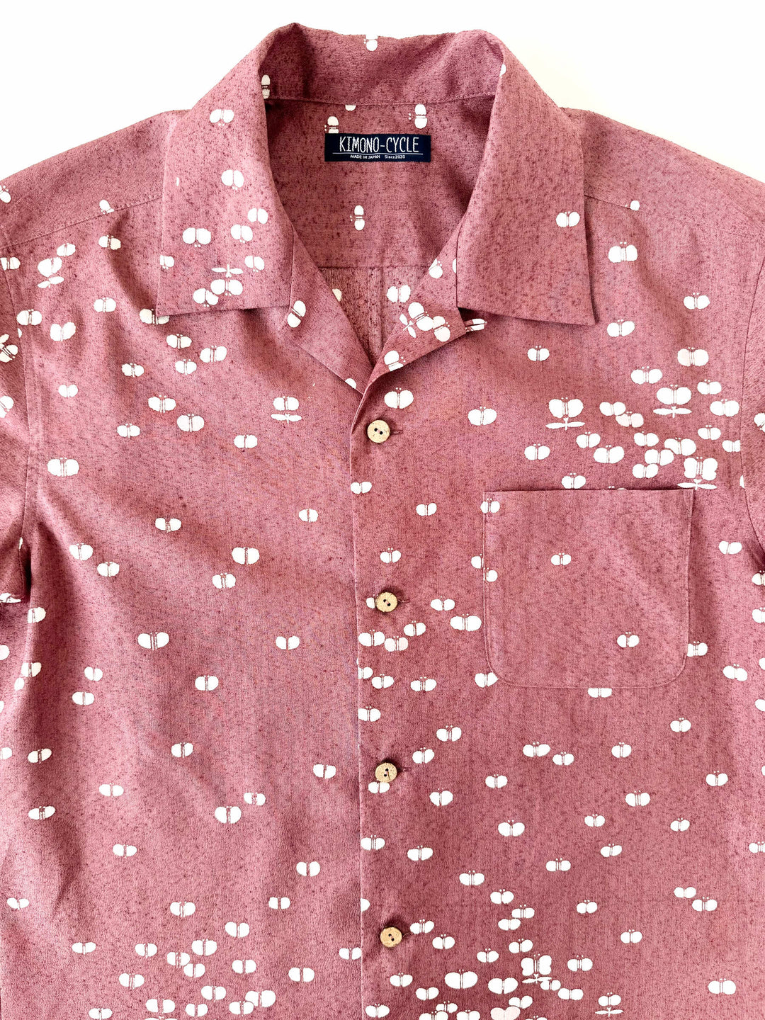 KIMONO ALOHA SHIRT "TSUMUGI" TM100018