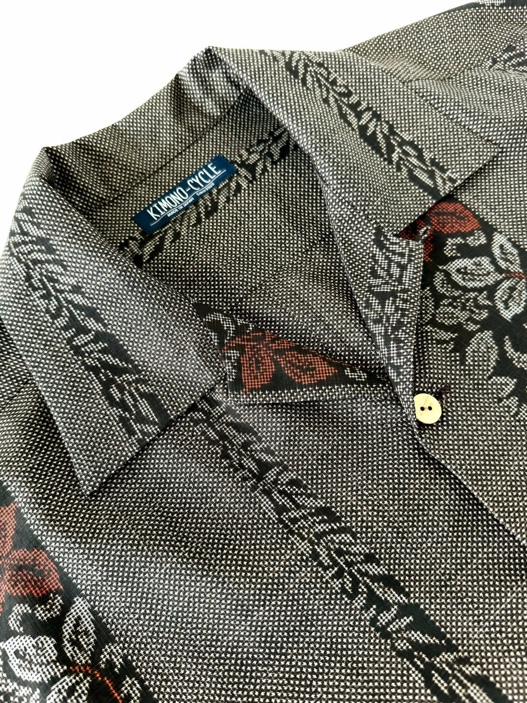 KIMONO ALOHA SHIRT "TSUMUGI" TM100021