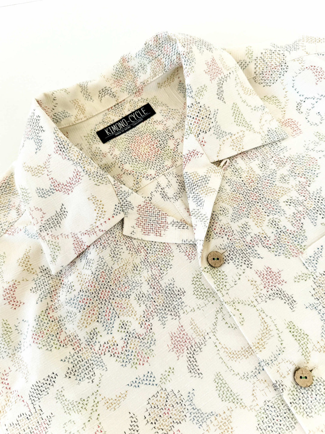 KIMONO ALOHA SHIRT "TSUMUGI" TM100020