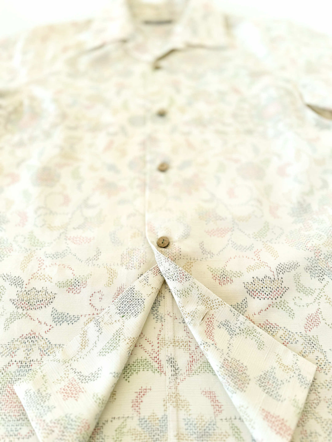 KIMONO ALOHA SHIRT "TSUMUGI" TM100020