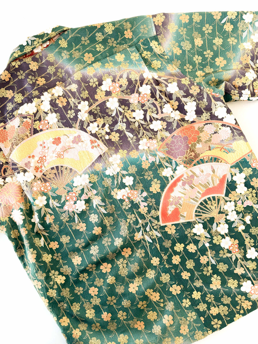 KIMONO ALOHA SHIRT "B DANCING IN THE CHERRY BLOSSOMS" AH100323 [NEW SIZE