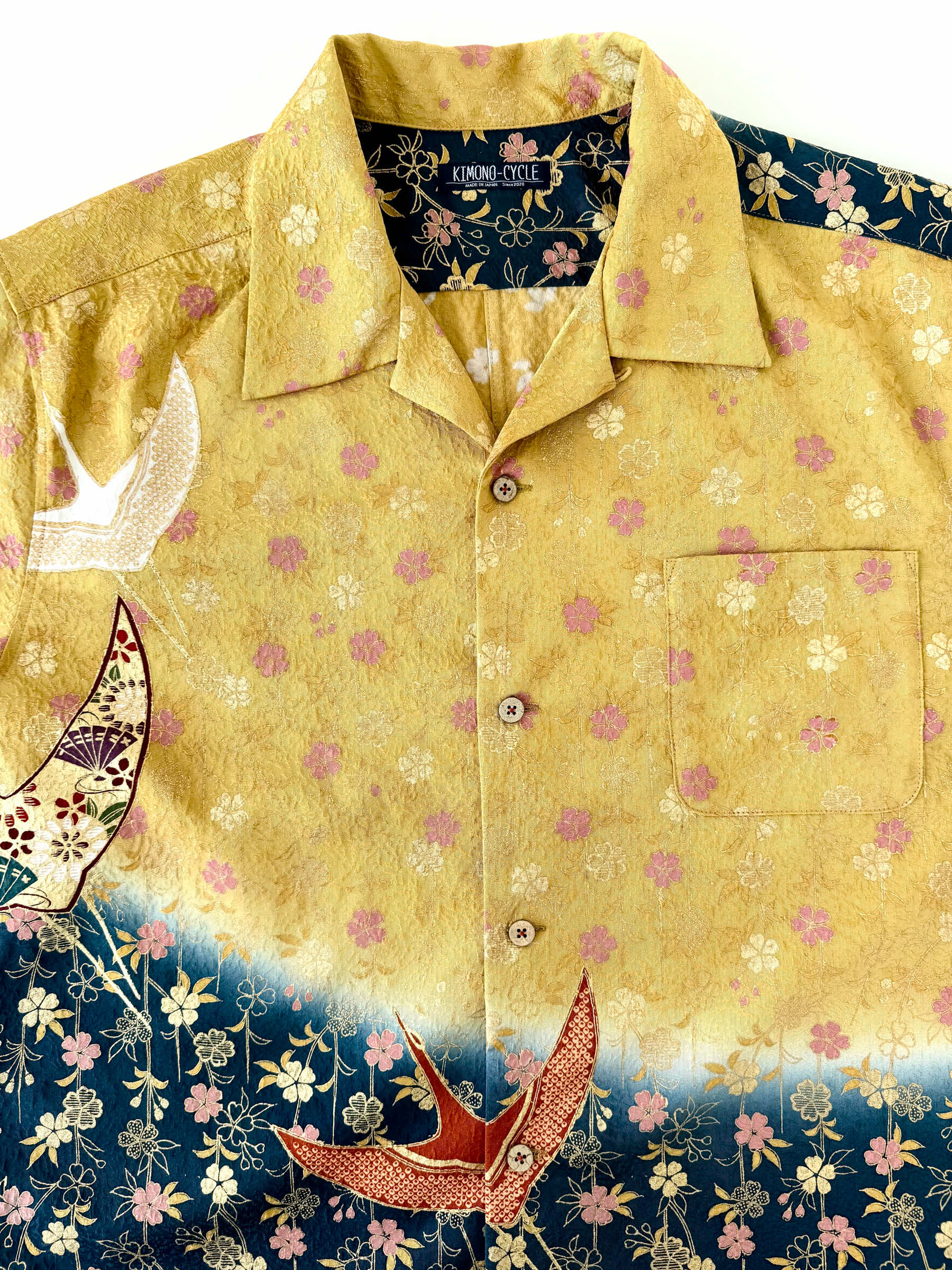 Kimono Aloha AH100395｜KIMONO-CYCLE - Kimono Aloha shirt specialty