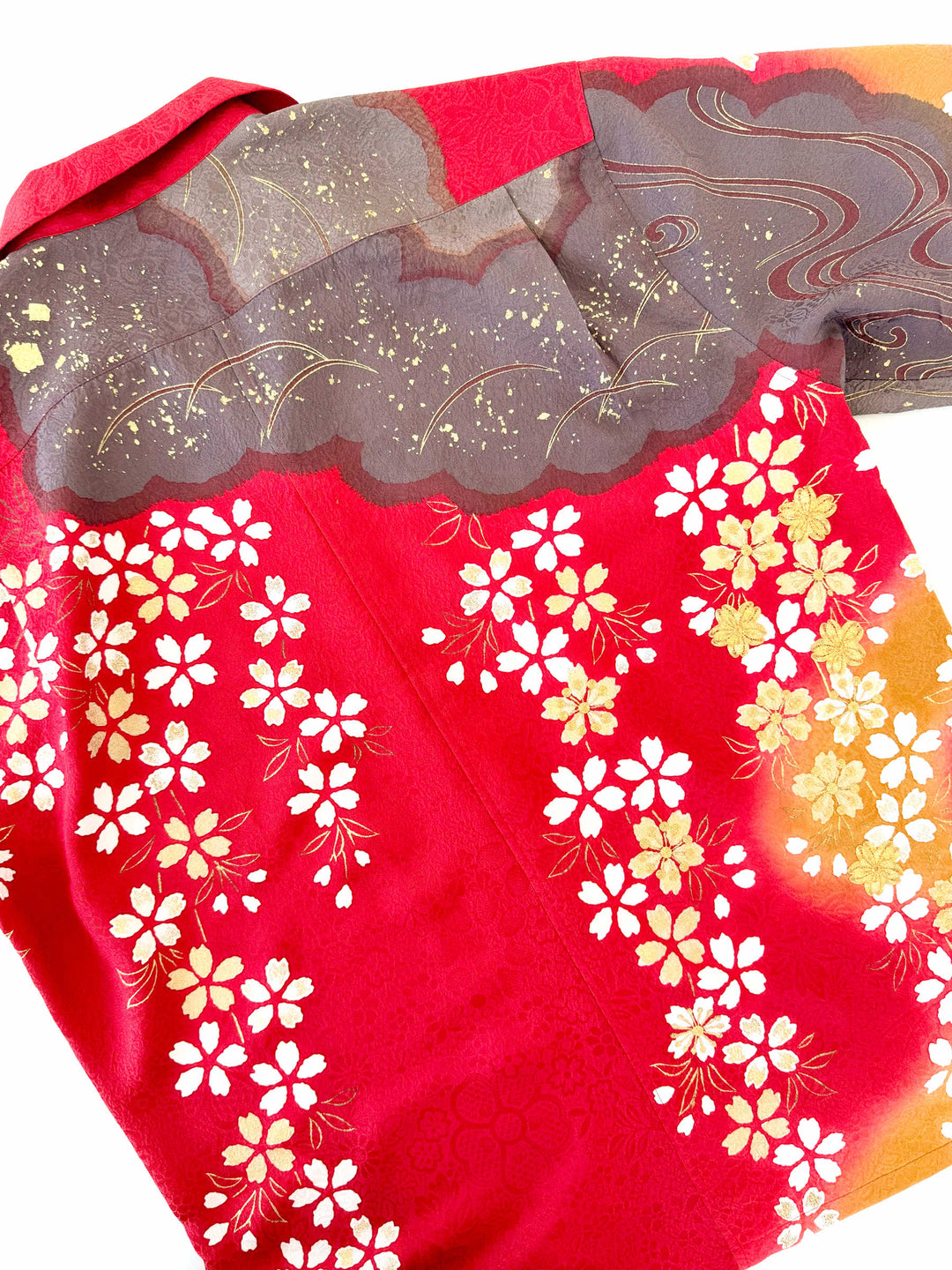 着物アロハシャツ「輝き降る桜B」AH100407