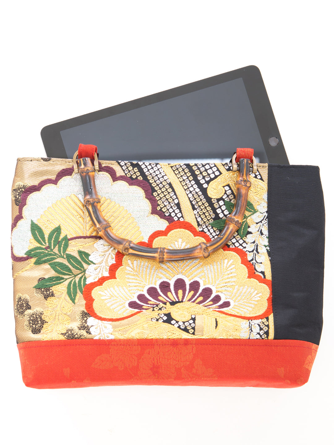 KIMONO REMAKE BAG｜KIMONO-OBI-BAG KB100020