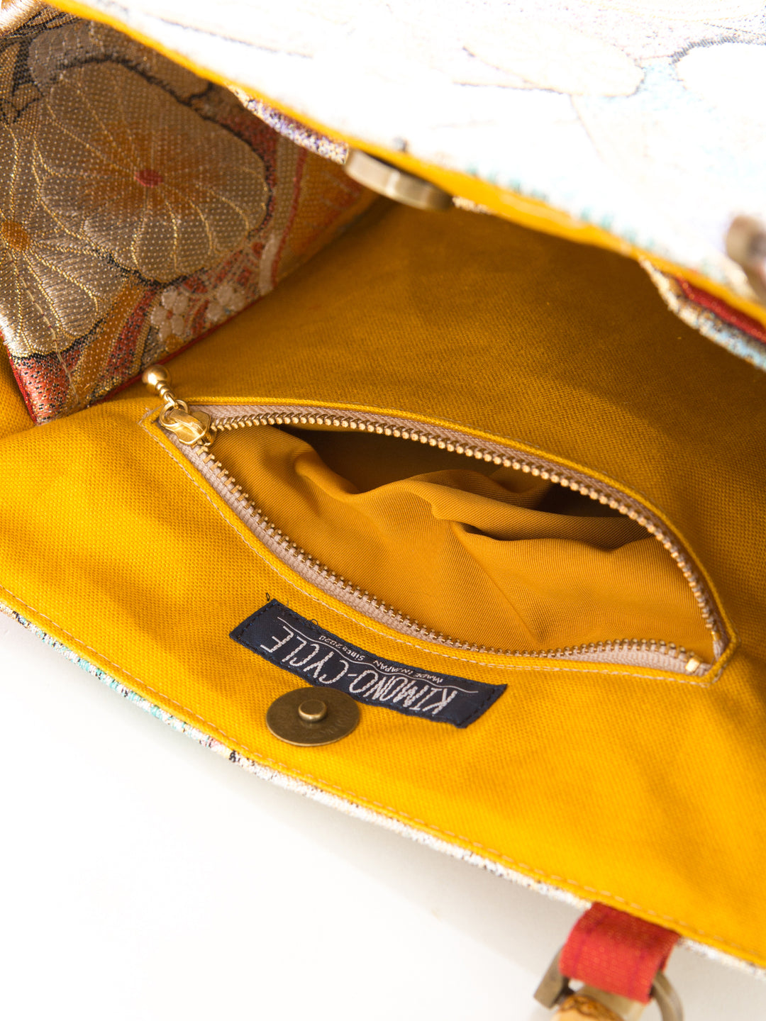 KIMONO REMAKE BAG｜KIMONO-OBI-BAG KB100021