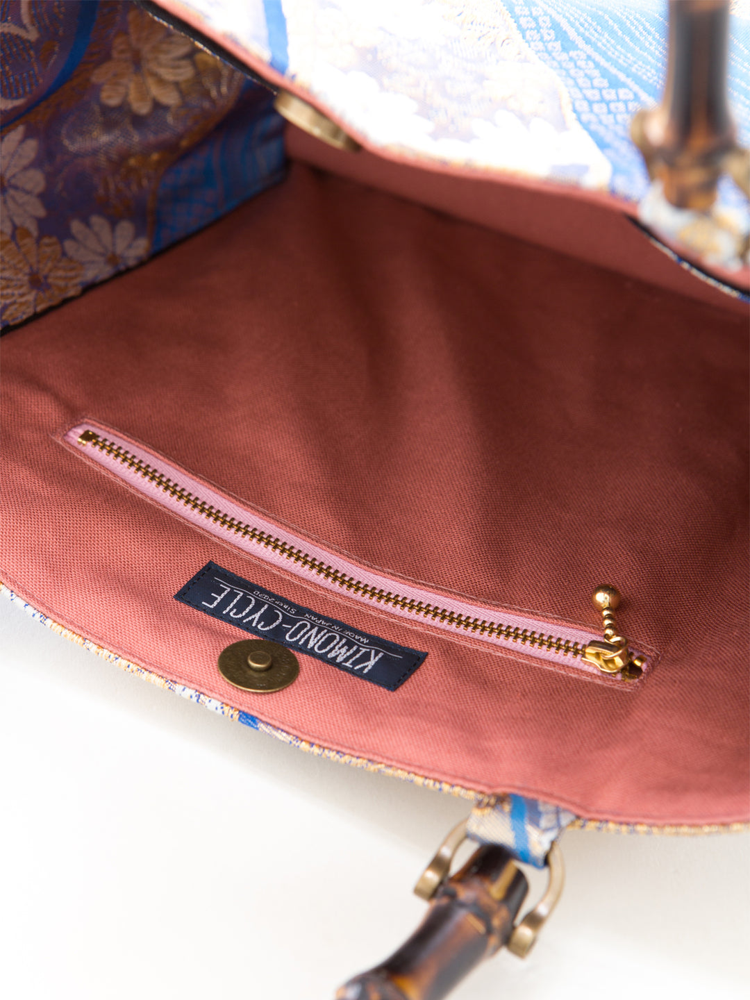 KIMONO REMAKE BAG｜KIMONO-OBI-BAG KB100022