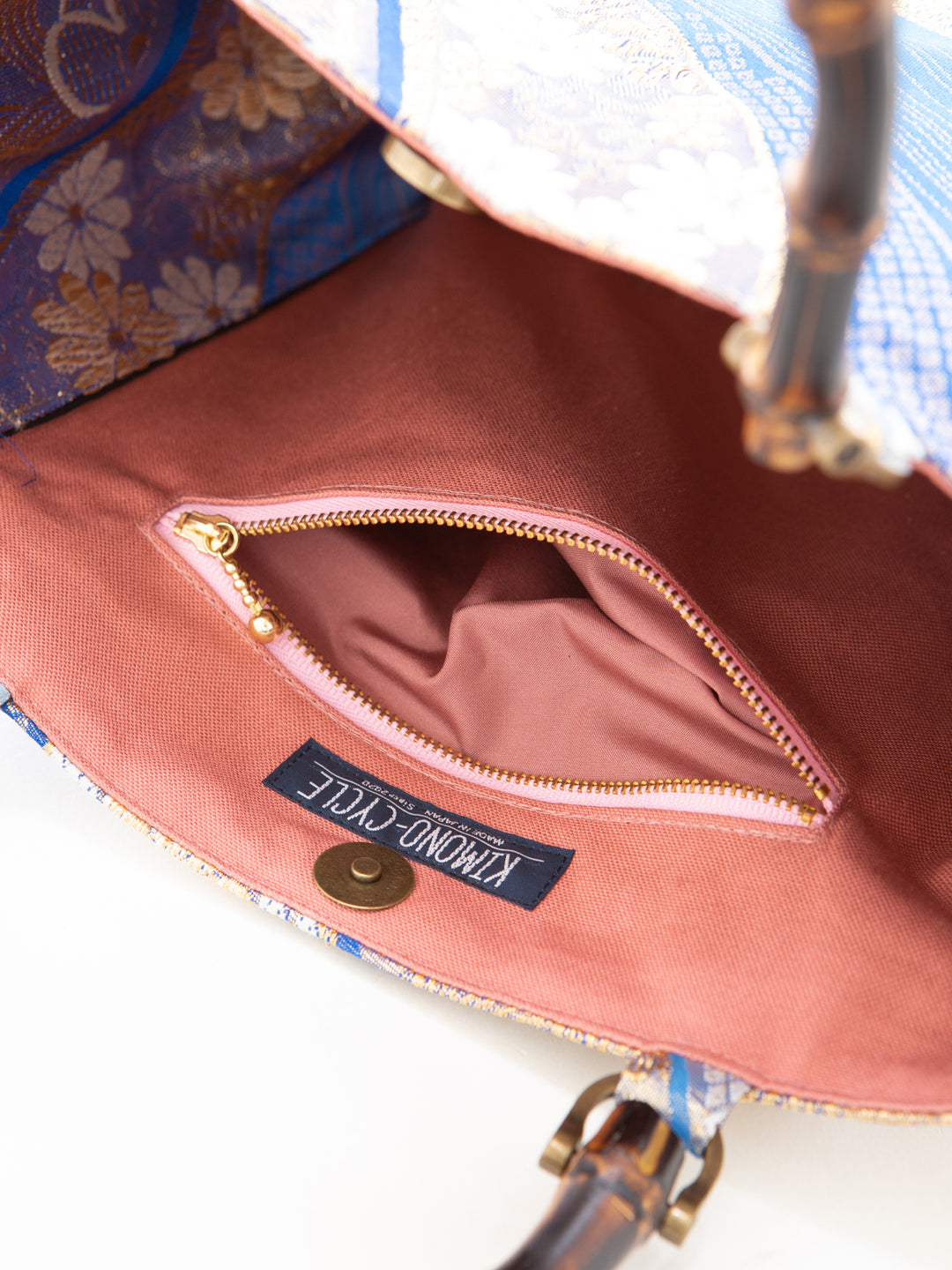 KIMONO REMAKE BAG｜KIMONO-OBI-BAG KB100022