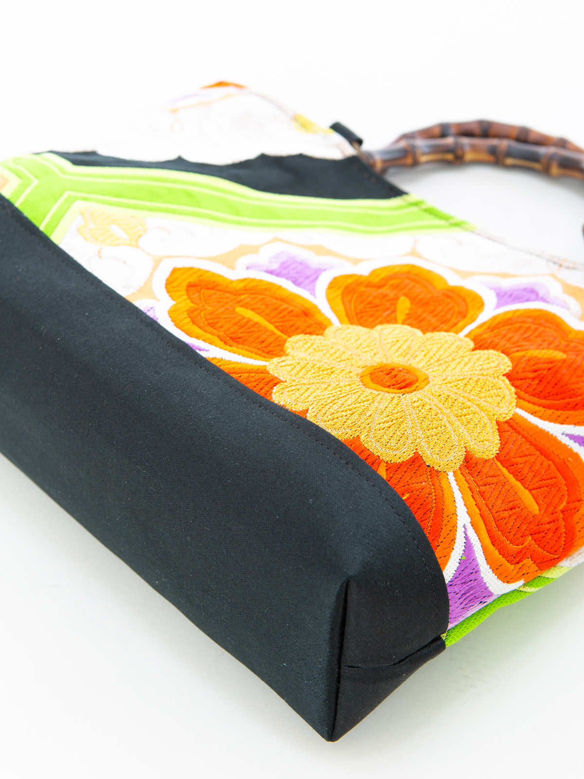 着物BAG 手提げバッグ KB100031｜正絹着物をリメイク -ONLY ONEを