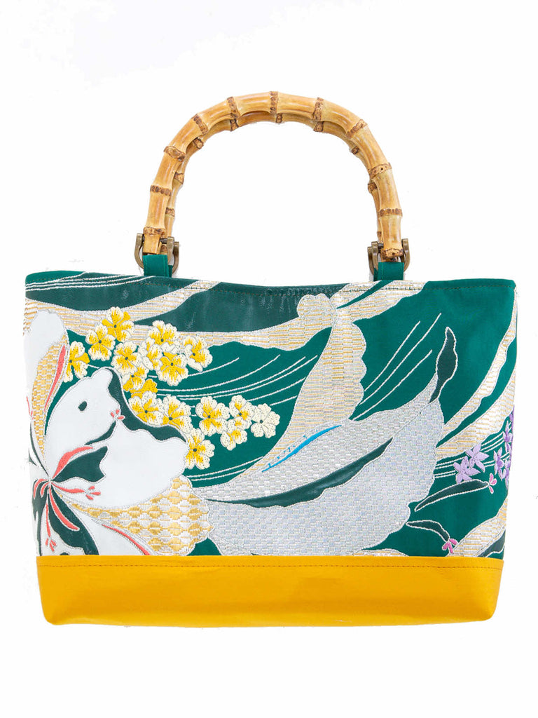 和装用バッグ 帯地 未使用品】さくら桟敷 月ごよみバッグ 和装用バッグ