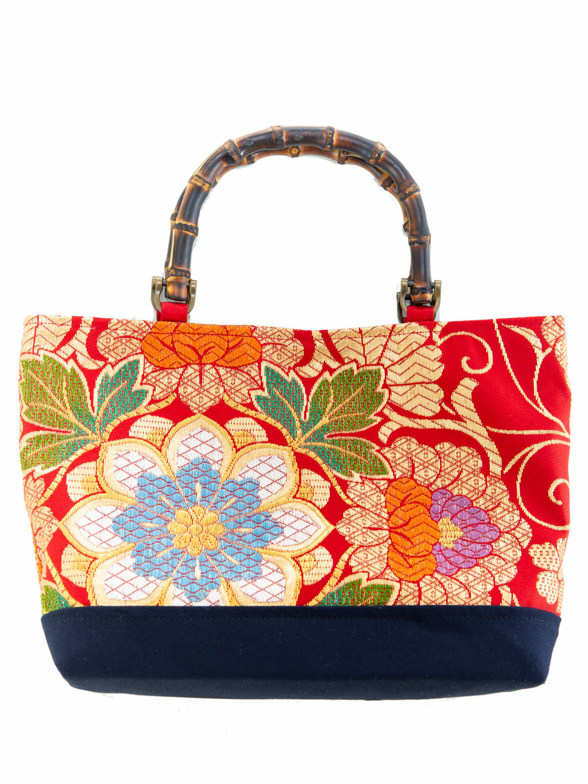 着物BAG 手提げバッグ KB100033｜正絹着物をリメイク -ONLY ONEを