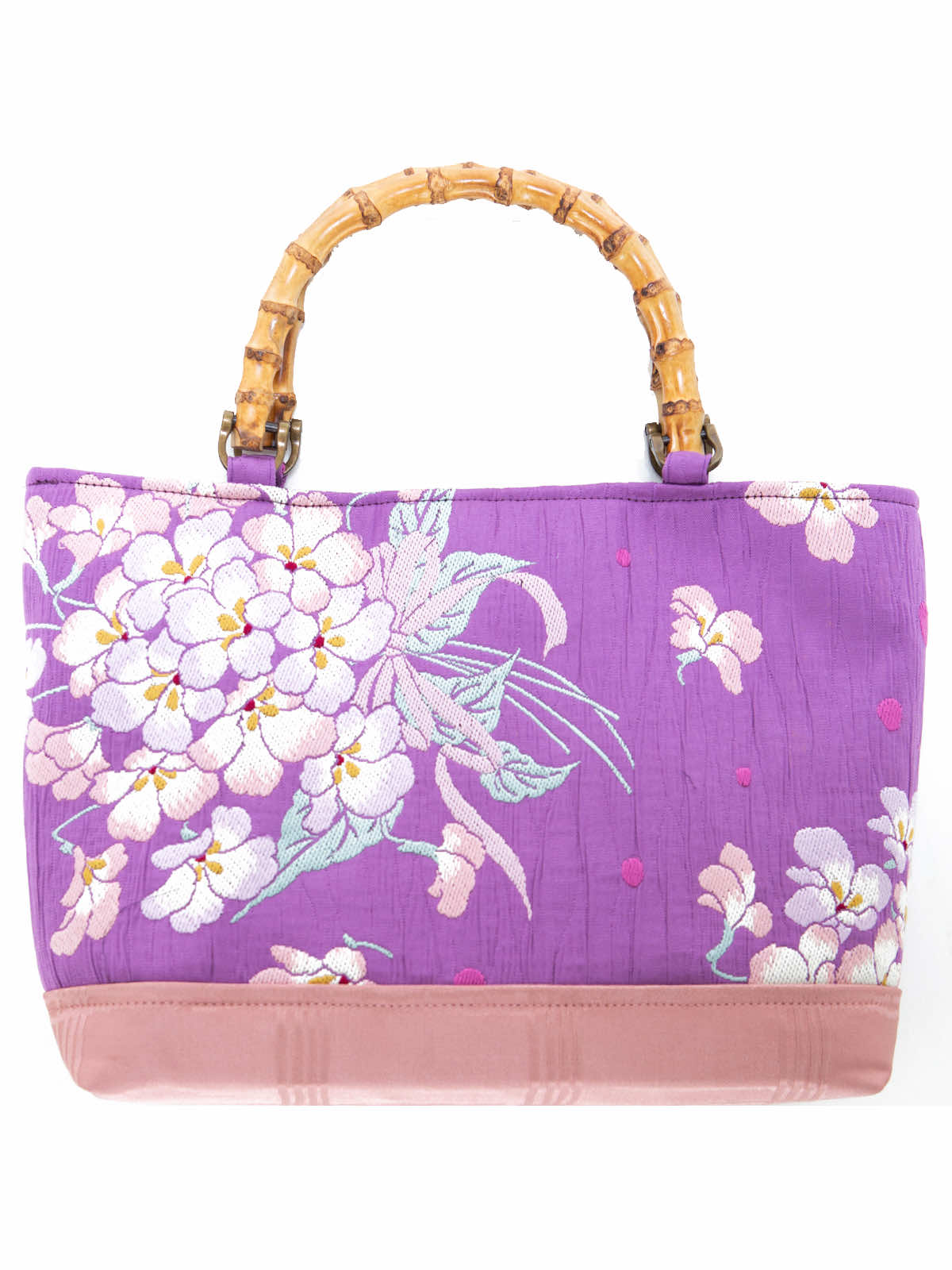 着物BAG 手提げバッグ KB100037｜正絹着物をリメイク -ONLY ONEを