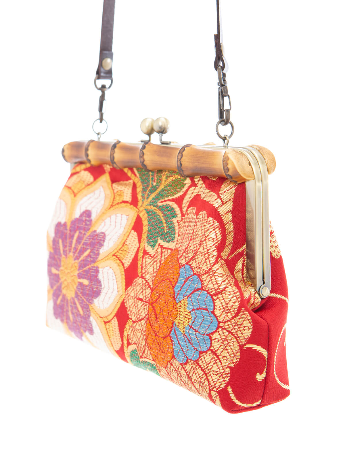 着物BAG 手提げバッグ KB100040｜正絹着物をリメイク -ONLY ONEを