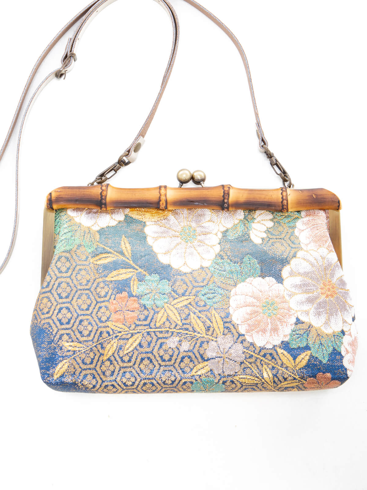 着物BAG 手提げバッグ KB100044｜正絹着物をリメイク -ONLY ONEを