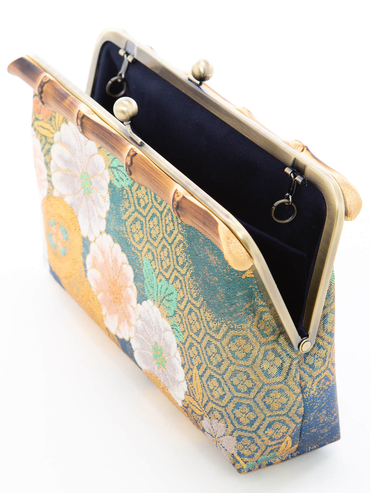 着物生地　リメイク　手提げ　バック 大きめサイズ 着物リメイクのまんまる可愛い手提げバッグ ハンドバッグ