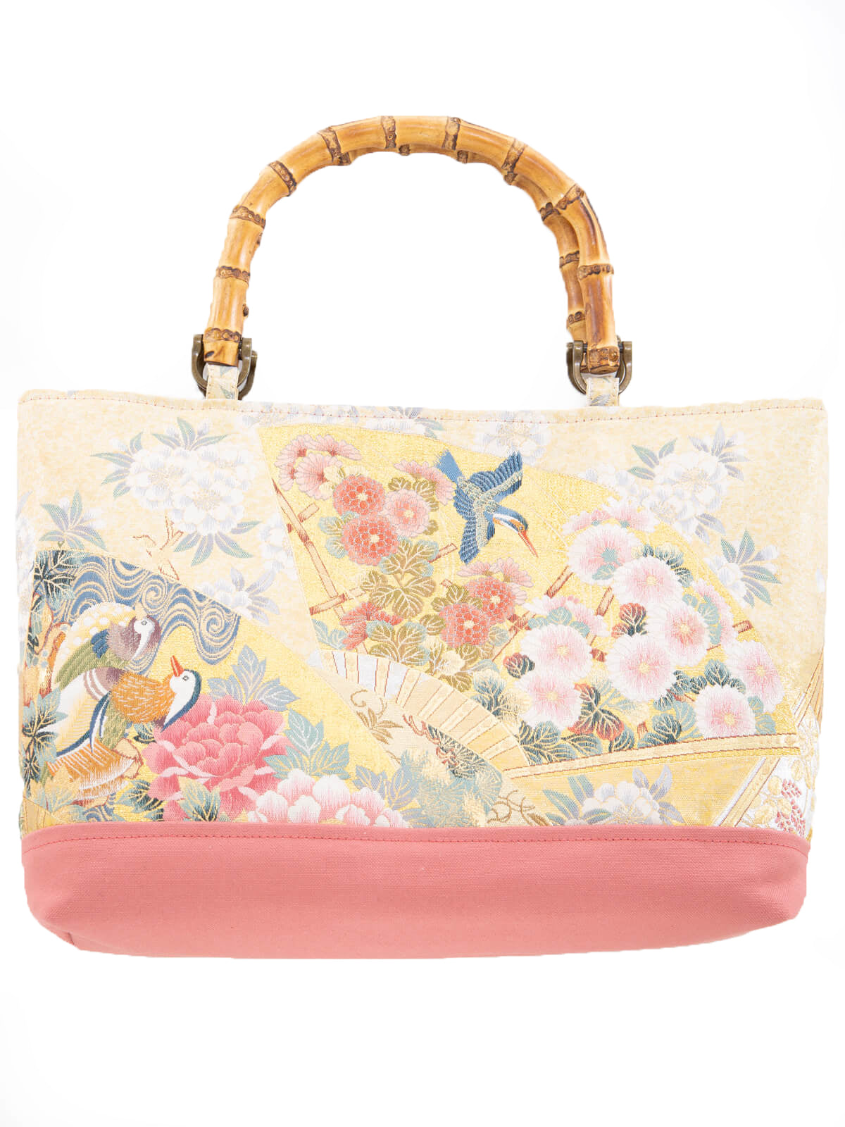 着物BAG 手提げバッグ KB100049｜正絹着物をリメイク -ONLY ONEを