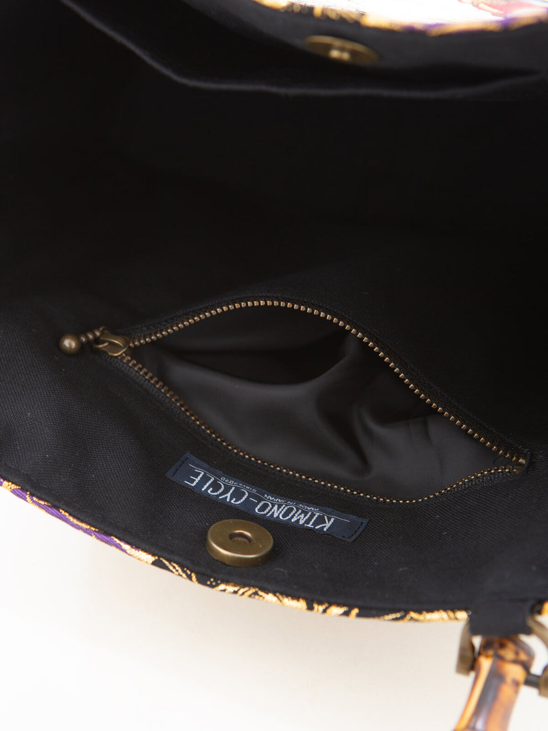 着物リメイクBAG｜KIMONO-OBI-BAG KB100054