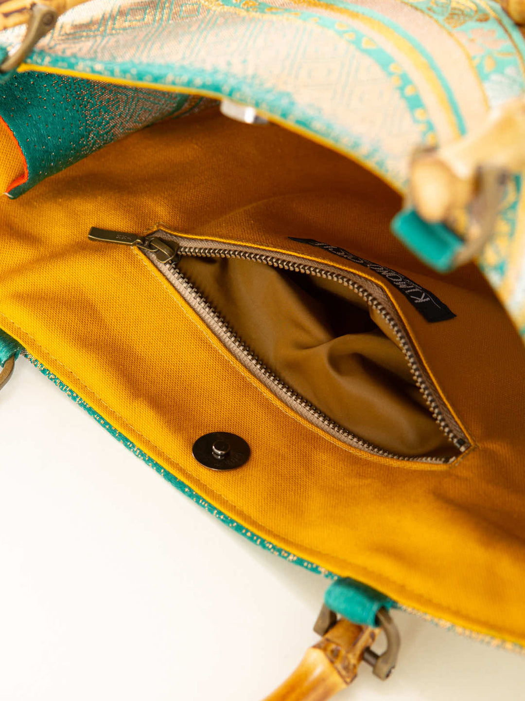 KIMONO REMAKE BAG｜KIMONO-OBI-BAG KB100018