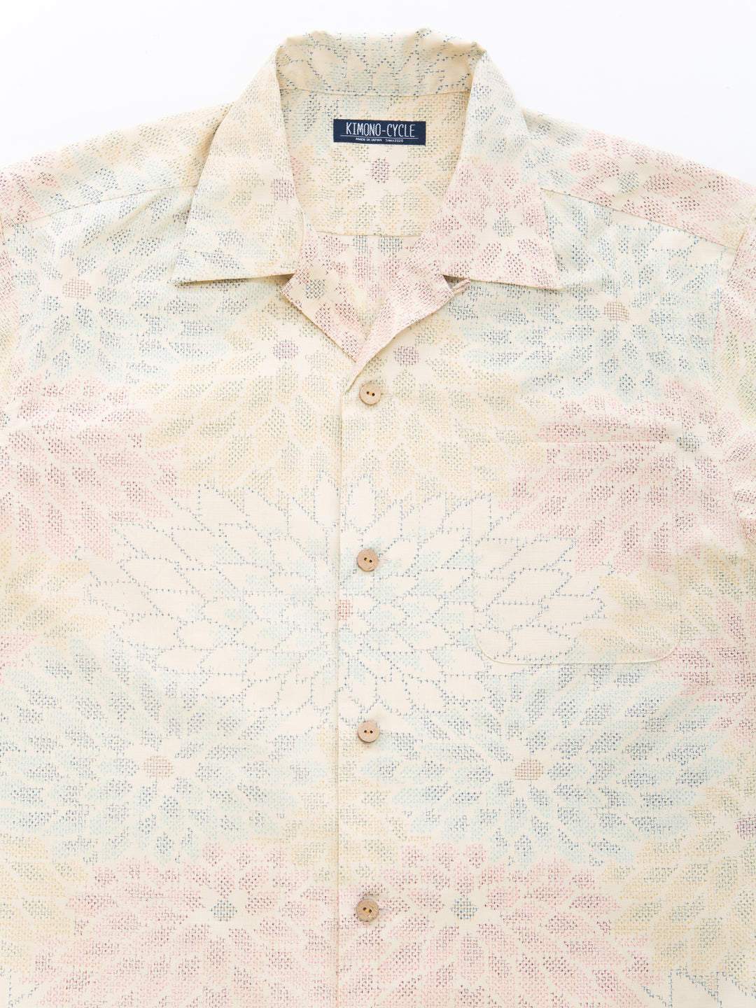 KIMONO ALOHA SHIRT "TSUMUGI" TM100022