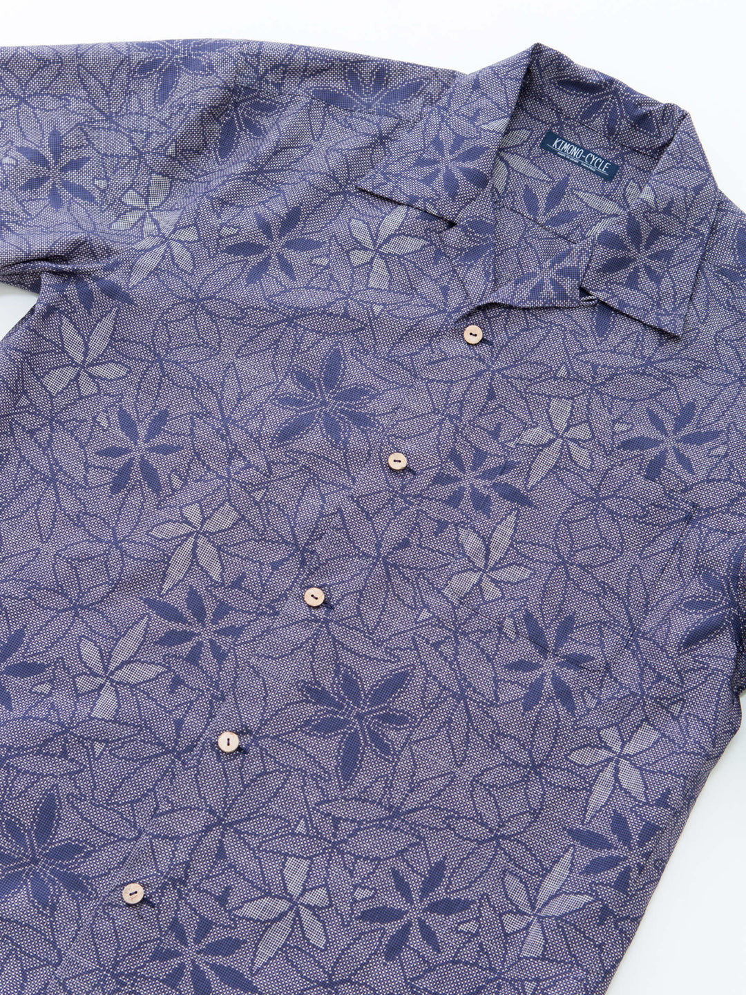 KIMONO ALOHA SHIRT "TSUMUGI" TM100023 [NEW SIZE