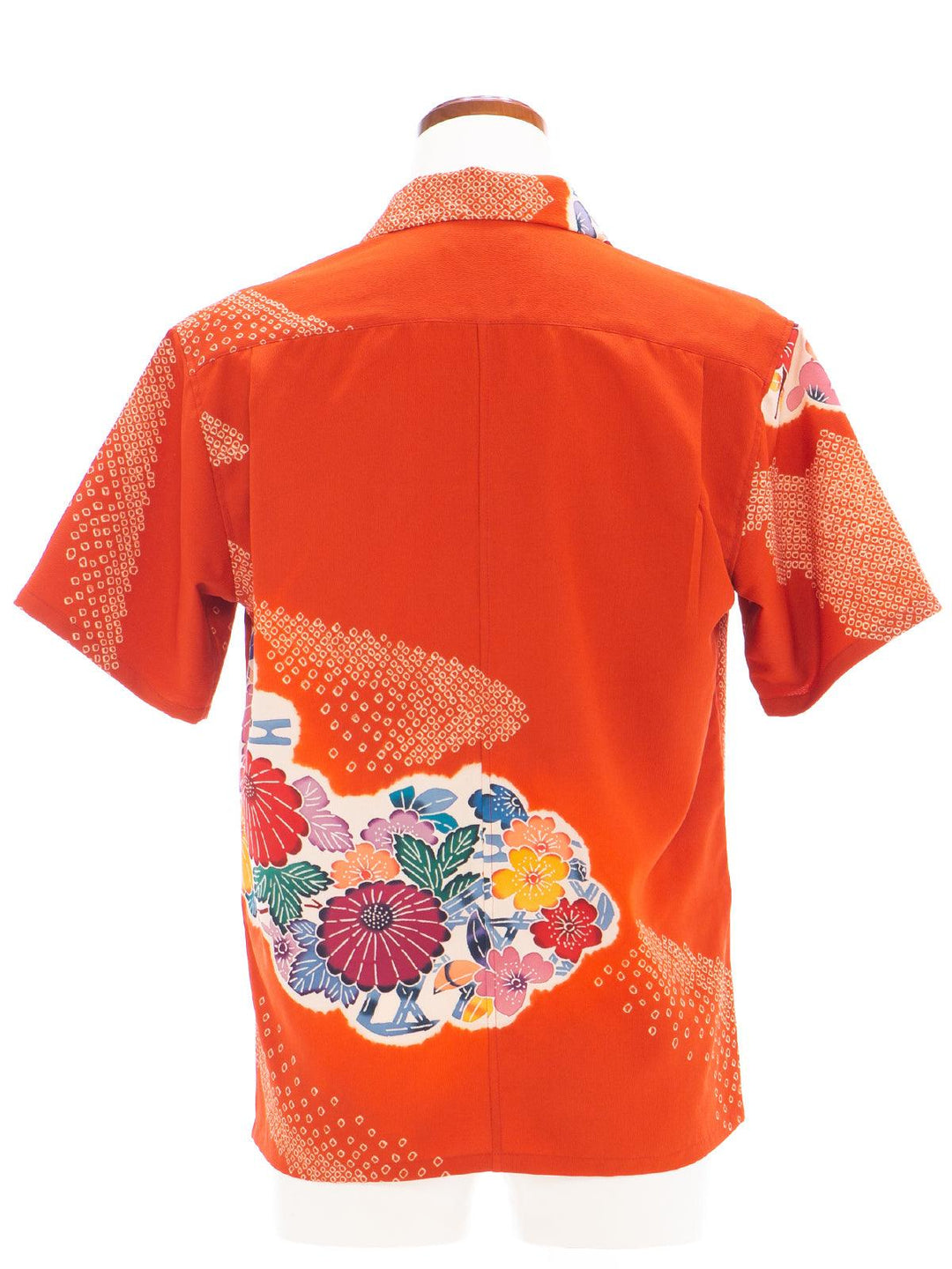 着物アロハシャツ「茜色の物語 B」AH100149 - 着物アロハシャツ専門店｜KIMONO-CYCLE
